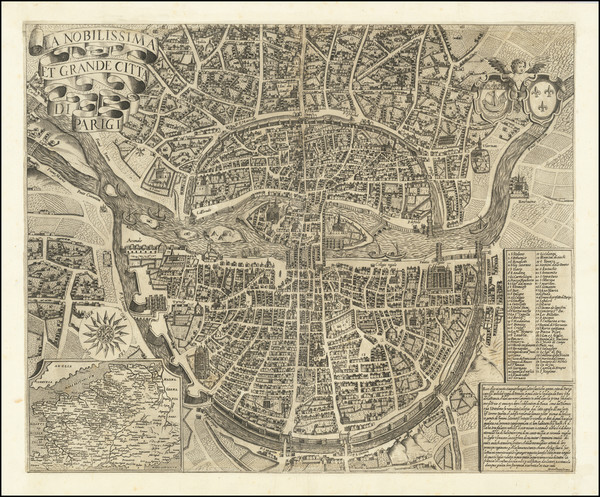 7-Paris and Île-de-France Map By Matteo Florimi