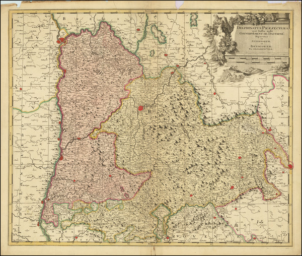 26-Grand Sud-Ouest Map By Gerard Valk