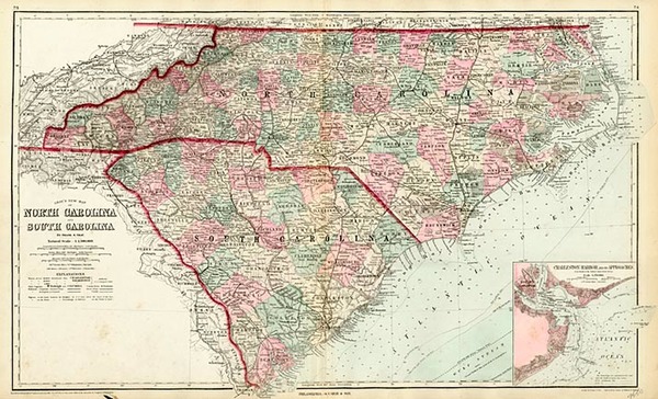 16-Southeast Map By O.W. Gray