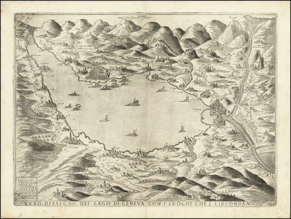 13-Switzerland Map By Giacomo Fornasieri