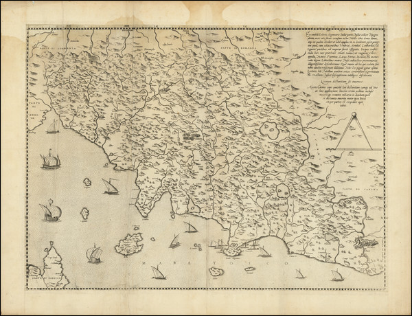 60-Northern Italy Map By Girolamo Bellarmato / Antonio Salamanca