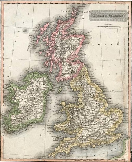 37-Europe and British Isles Map By Aaron Arrowsmith