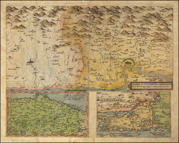 9-Croatia & Slovenia and Northern Italy Map By Gerard de Jode