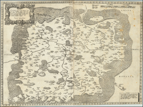 24-Czech Republic & Slovakia Map By Bolognini Zaltieri