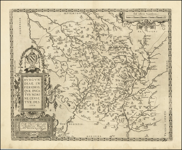 31-Nord et Nord-Est Map By Abraham Ortelius