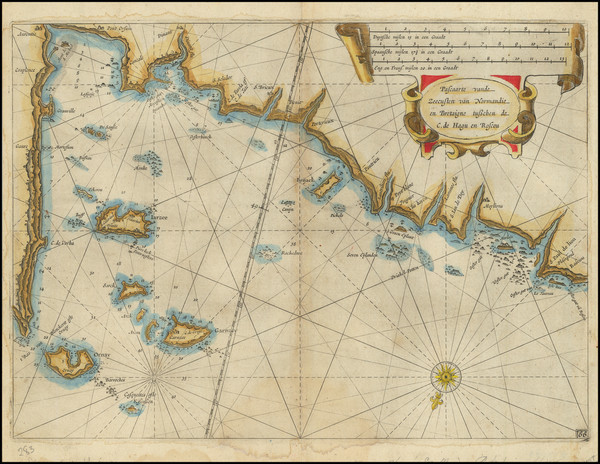 23-England, British Counties and Bretagne Map By Willem Janszoon Blaeu