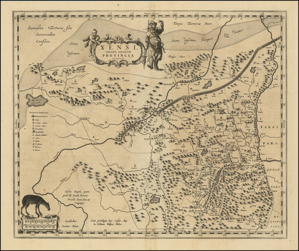 4-China Map By Johannes Blaeu