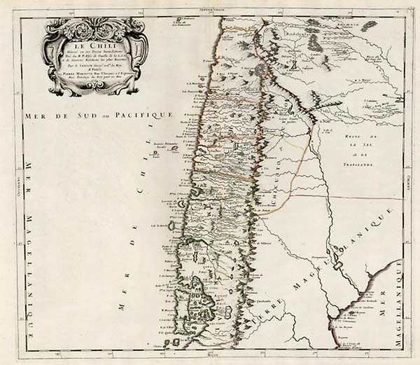 22-South America Map By Nicolas Sanson