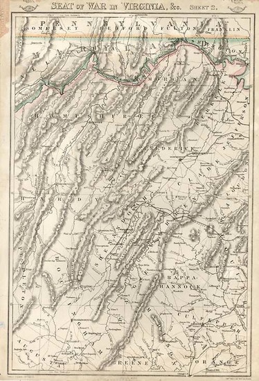 42-Mid-Atlantic and Southeast Map By Edward Weller / Weekly Dispatch