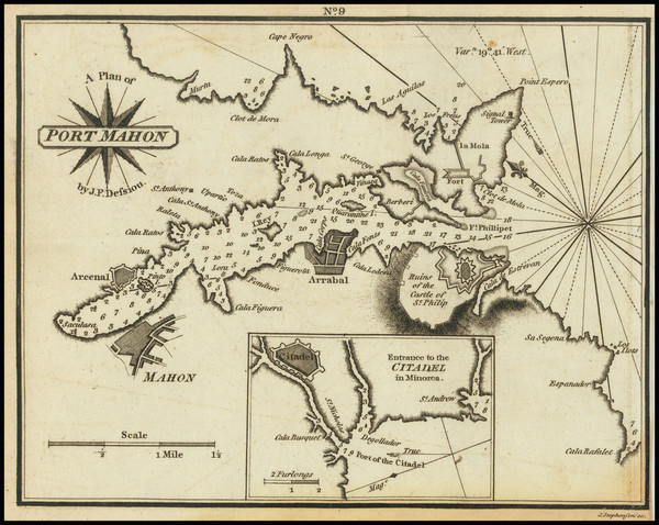 7-Balearic Islands Map By William Heather