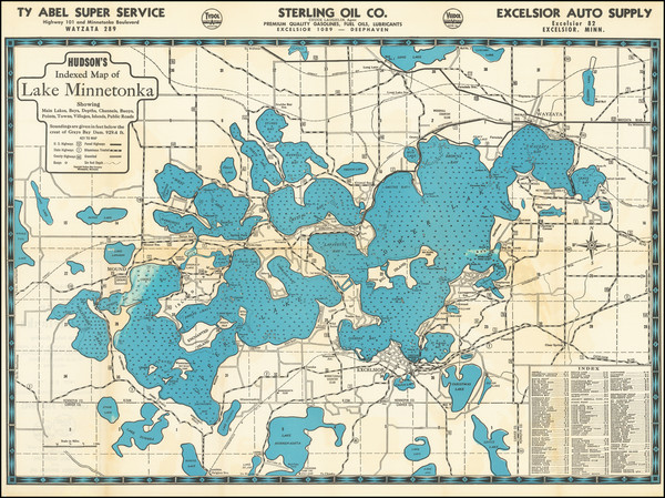 1-Minnesota Map By 