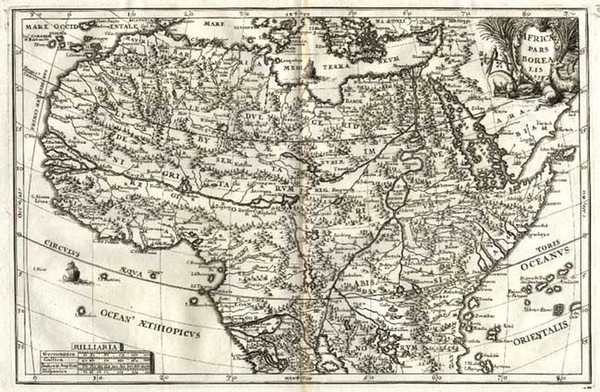 7-Africa, North Africa and West Africa Map By Heinrich Scherer