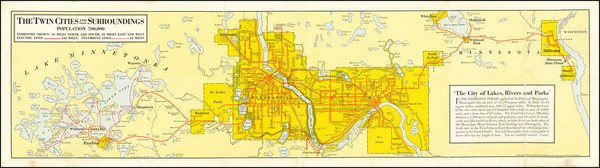 71-Minnesota Map By A. Warnock