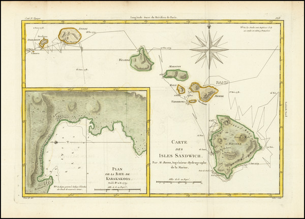 100-Hawaii and Hawaii Map By Rigobert Bonne