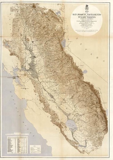 53-California Map By U.S. War Department