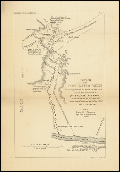 86-Plains and Nebraska Map By U.S. Government