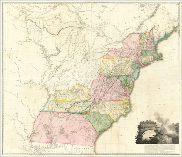 34-United States Map By Aaron Arrowsmith