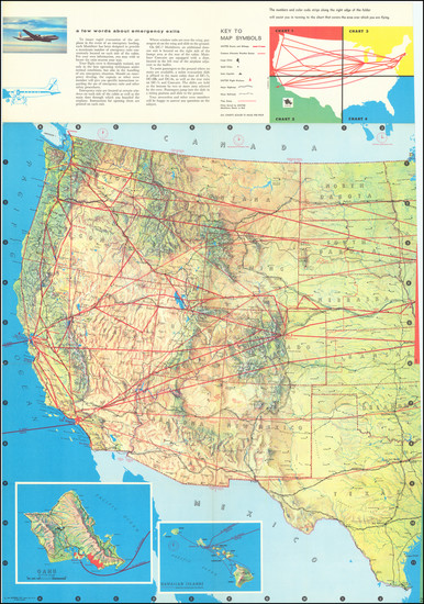 0-United States Map By United Airlines