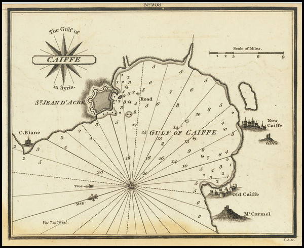 0-Holy Land Map By William Heather