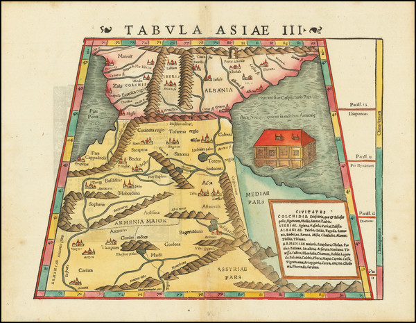 7-Central Asia & Caucasus, Middle East and Russia in Asia Map By Sebastian Munster