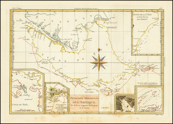 46-Argentina and Chile Map By Rigobert Bonne