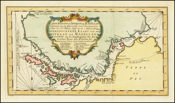 24-Argentina and Chile Map By A. Krevelt