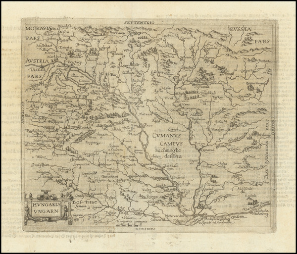 93-Hungary, Czech Republic & Slovakia, Croatia & Slovenia and Serbia & Montenegro Map 