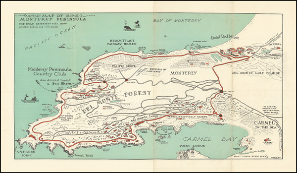 94-Other California Cities Map By P. Nesbitt