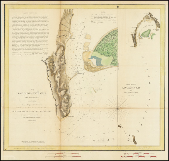 81-San Diego Map By U.S. Coast Survey