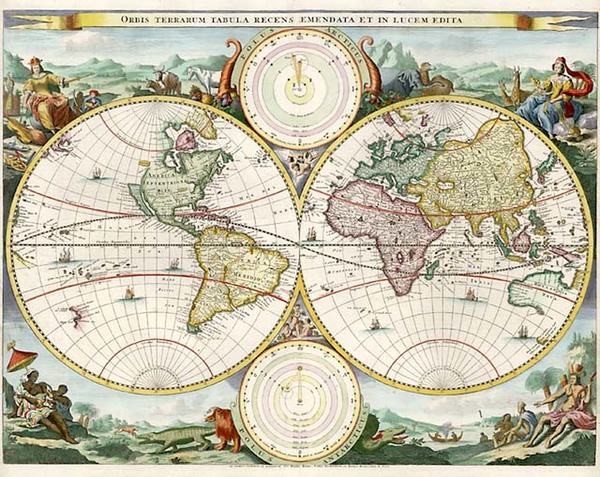 76-World and World Map By Daniel Stoopendahl / Pieter Keur