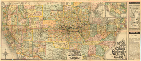 2-United States Map By Rand McNally & Company