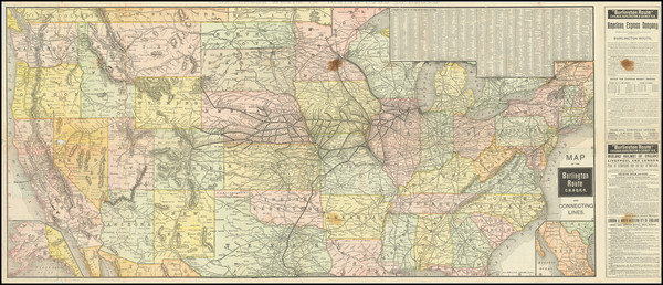 90-United States Map By Rand McNally & Company