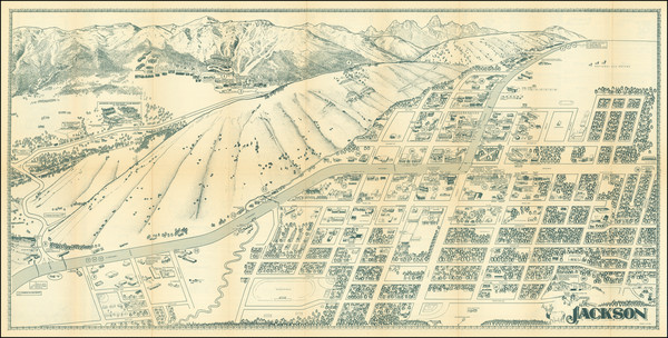 38-Wyoming and Pictorial Maps Map By Chris King