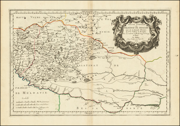 19-Ukraine Map By Nicolas Sanson