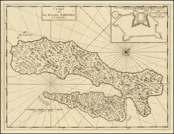 43-India Map By Francois Valentijn