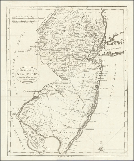 78-New Jersey Map By John Reid