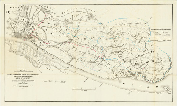 35-New York City Map By Spielmann & Brush