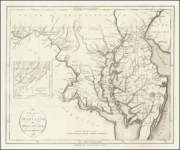21-Maryland and Delaware Map By John Reid