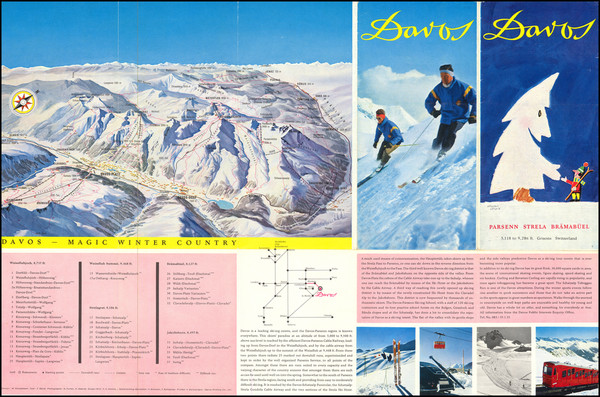 14-Switzerland Map By Herbert Leupin