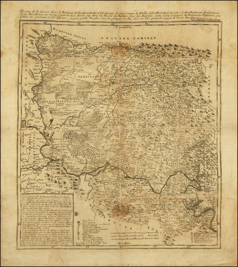 2-Romania, Serbia & Montenegro and Bulgaria Map By Etienne Briffaut