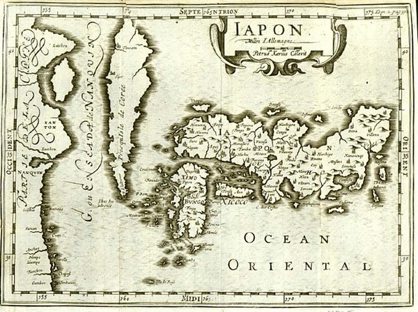 84-Asia, Japan and Korea Map By Johannes Cloppenburg  &  Pieter van den Keere