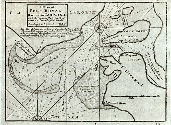 3-Southeast Map By Herman Moll