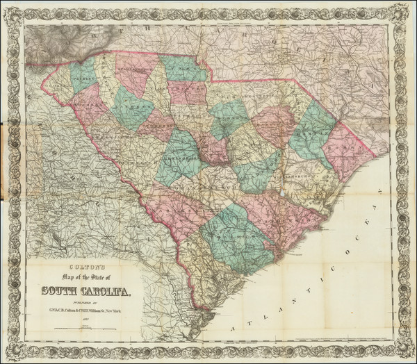 2-South Carolina Map By 