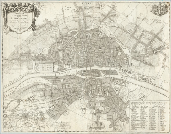 30-Paris and Île-de-France Map By Geneviève De Fer