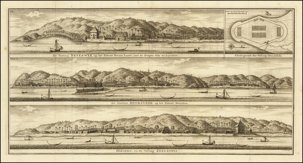 100-Indonesia Map By Francois Valentijn