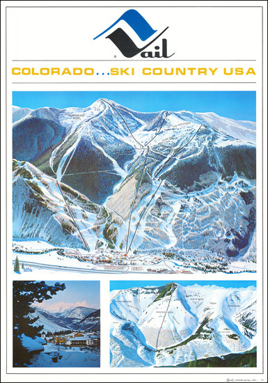 89-Colorado, Colorado and Pictorial Maps Map By Hal Shelton