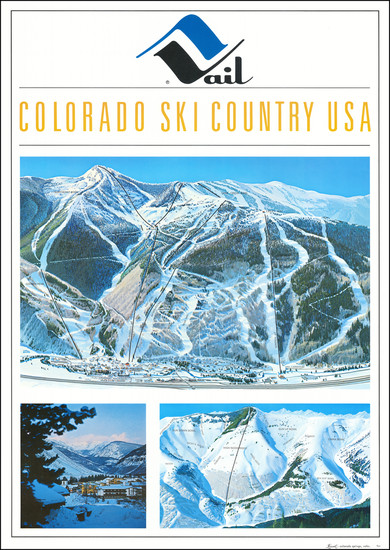 86-Colorado, Colorado and Pictorial Maps Map By Hal Shelton