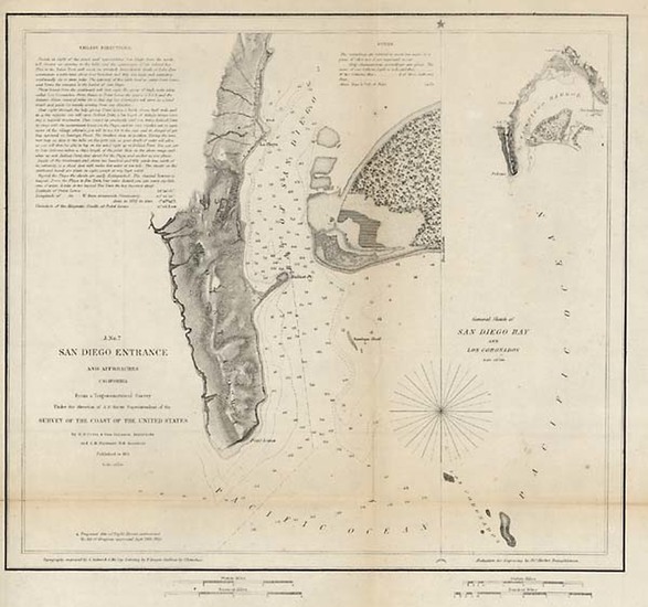 2-California Map By U.S. Coast Survey