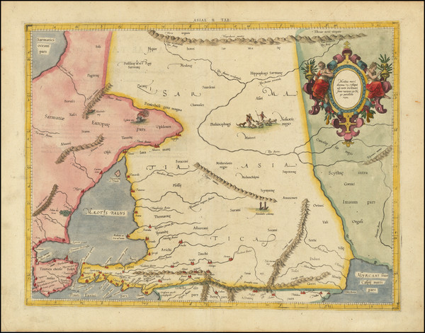 1-Russia and Central Asia & Caucasus Map By  Gerard Mercator