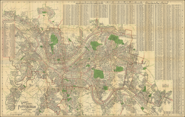 32-Pennsylvania Map By A. C. Wagner & Co.